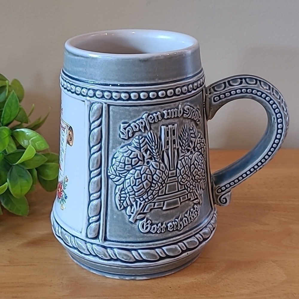 VINTAGE 1987 German Wandertage (Hiking Day) Nemmenich Stein Tankard